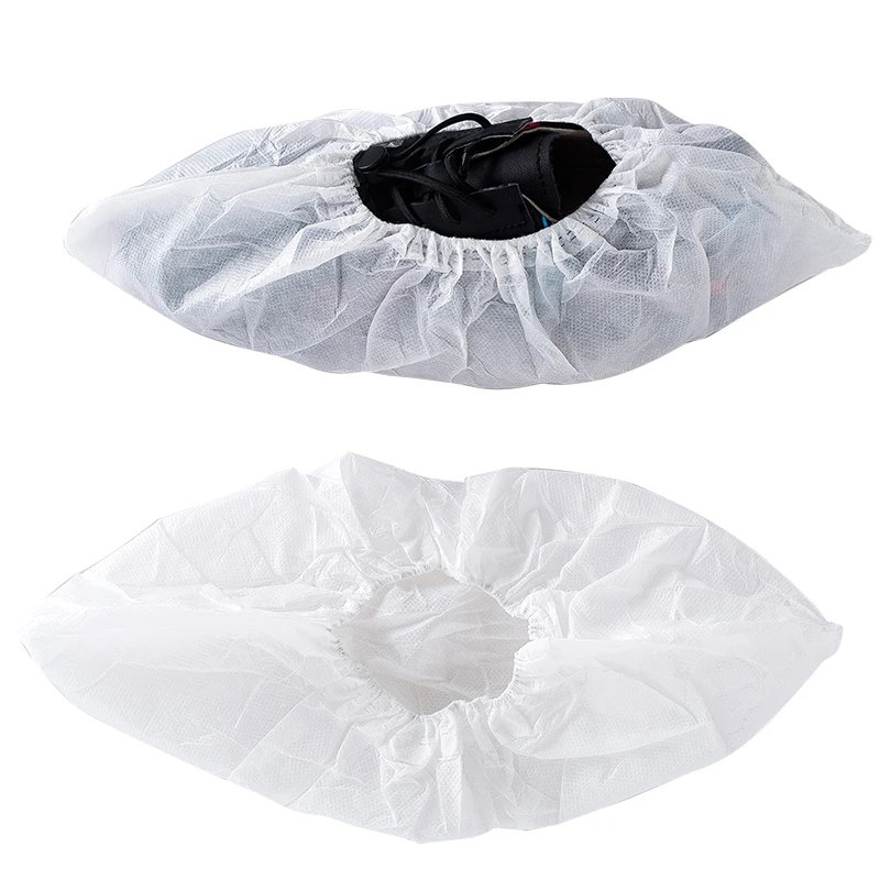 Non-slip Waterproof Overshoes Disposable PE CPE Shoe Cover Waterproof Automatic Shoe Cover