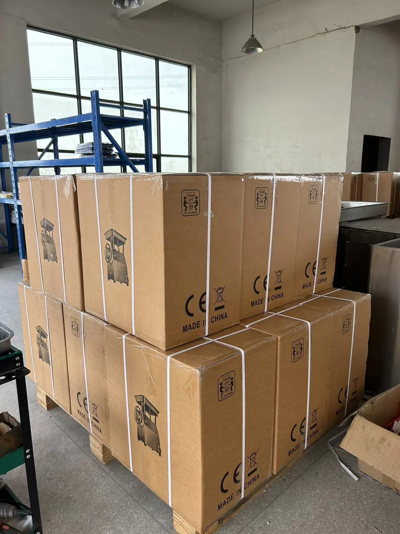 Electric Commercial Stainless Steel Butcher Meat Grinder Meat Processing Food  Small Fast Machine Meat Mincer