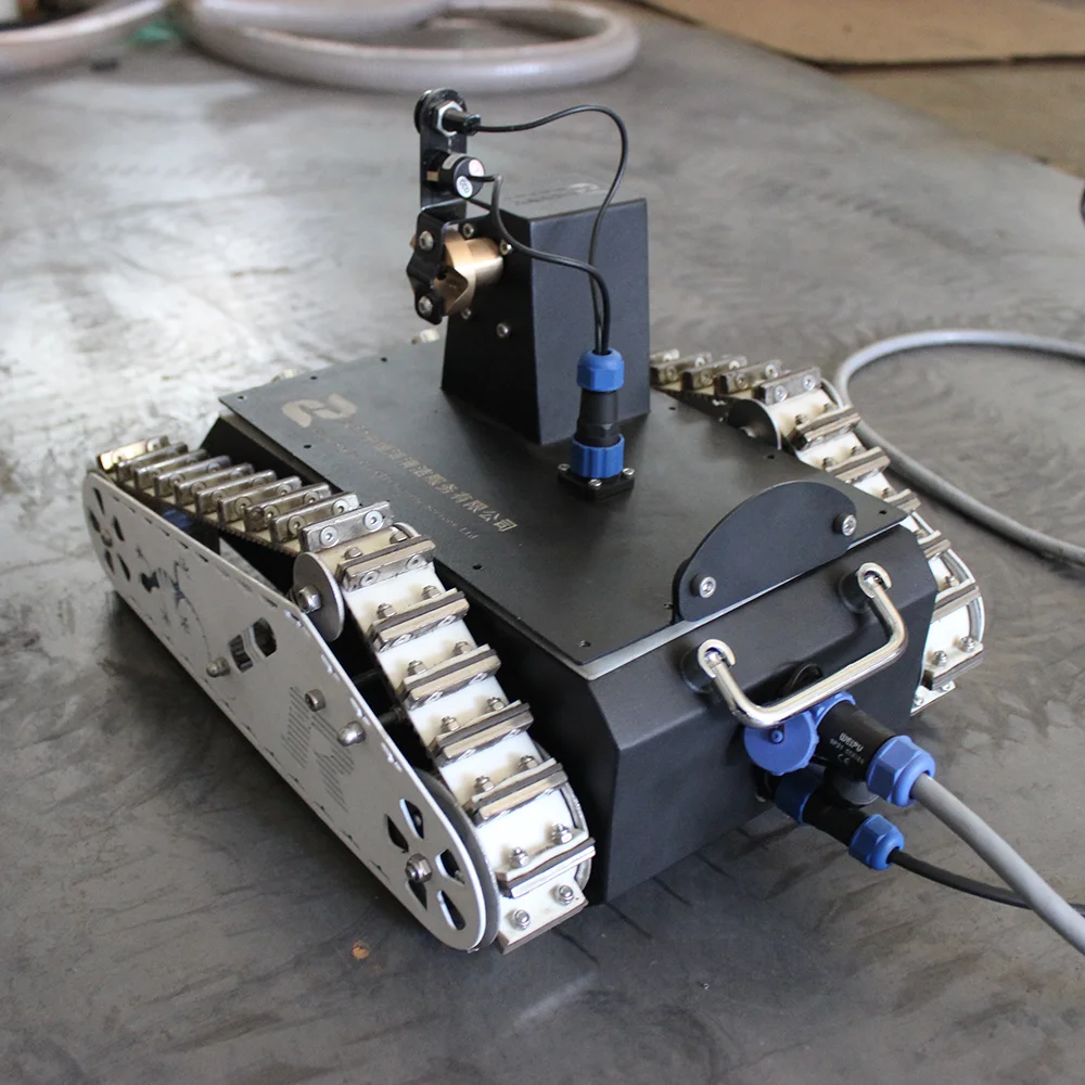 GECKO-MA360A oil tank inspect magnetic wheel vertical climbing robots for industrial inspection