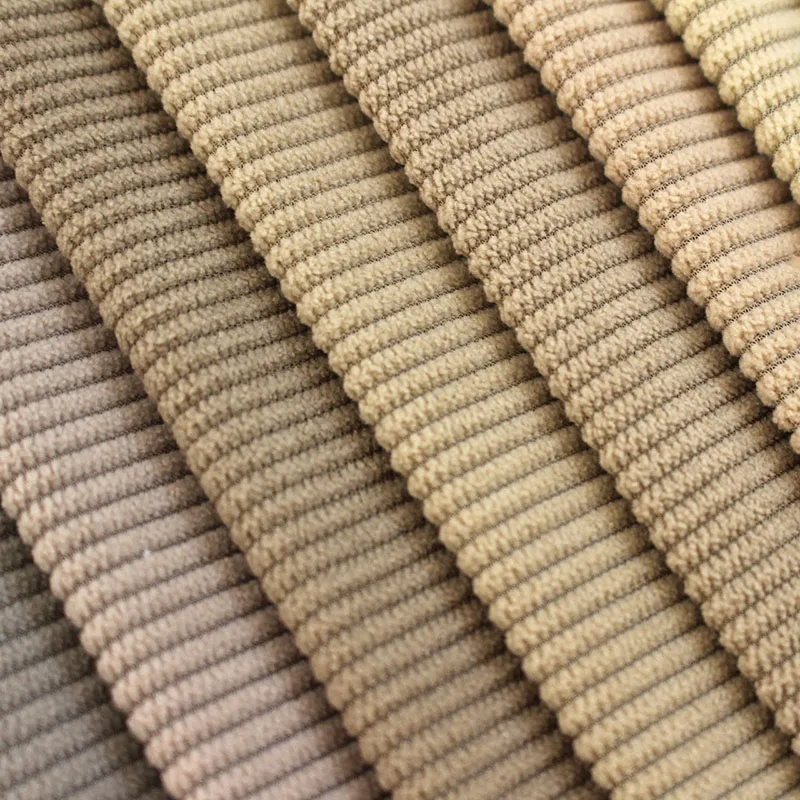 Fashion style 100% Polyester corduroy fabrics garment fabric corduroy fabric for garment
