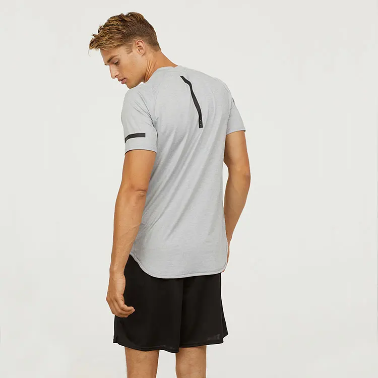 
Wholesale High Quality Mens Tops Running Sport Gym Vest Wear Sleeveless Shirt Made of Bamboo Spandex 