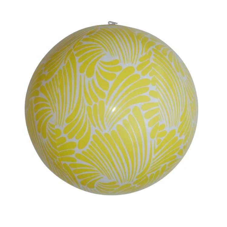 Promotional Logo Branded Cartoon Popping Inflatable-beach-ball