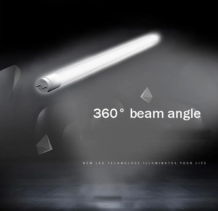 led glass tube t8 tube office meeting room household fluorescent lamp