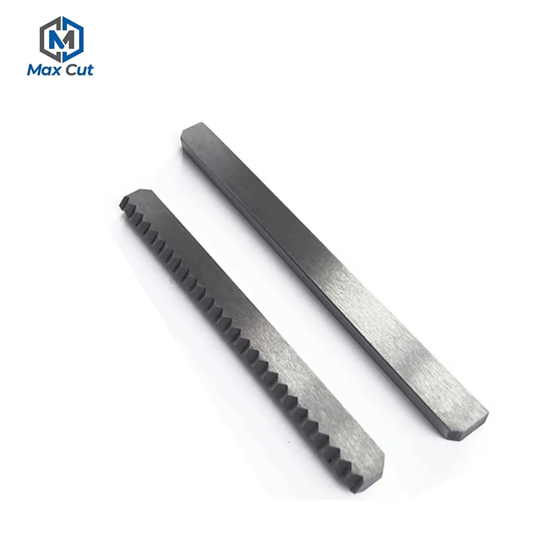 Customized Zigzag Bag Cutting Knife Packaging Machine Steel Saw Blade Serrated Blade