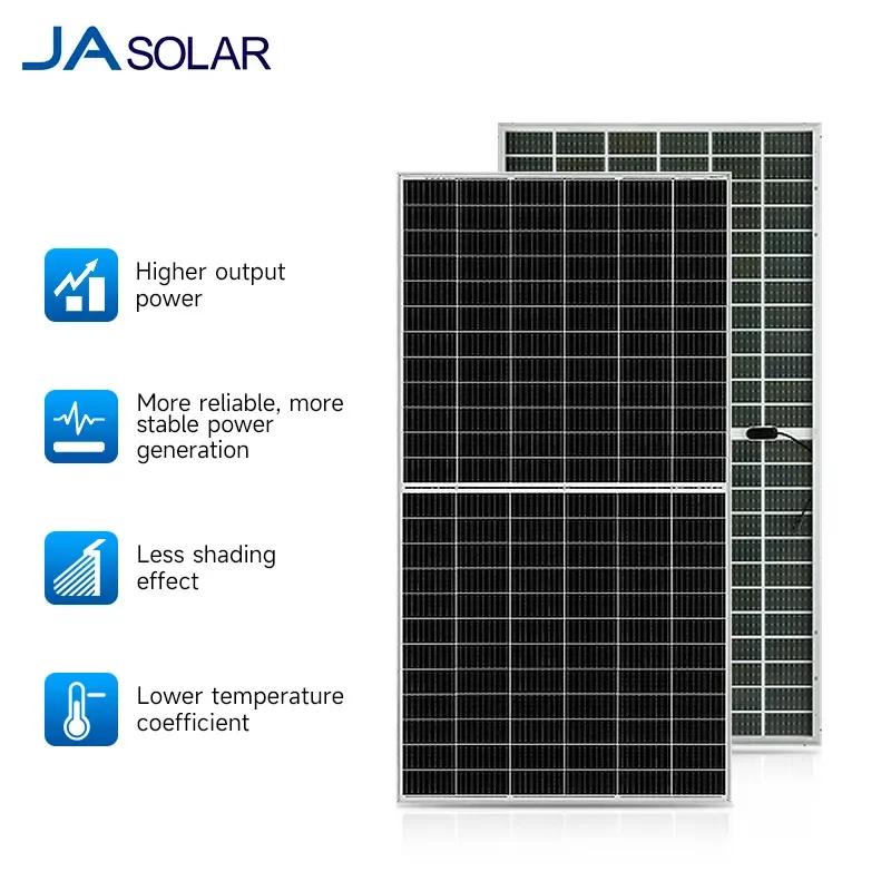JA solar A Grade Tire 1 540W 545W 550W 550W Mono Solar Panel  Monocrystalline with Good Price In stock