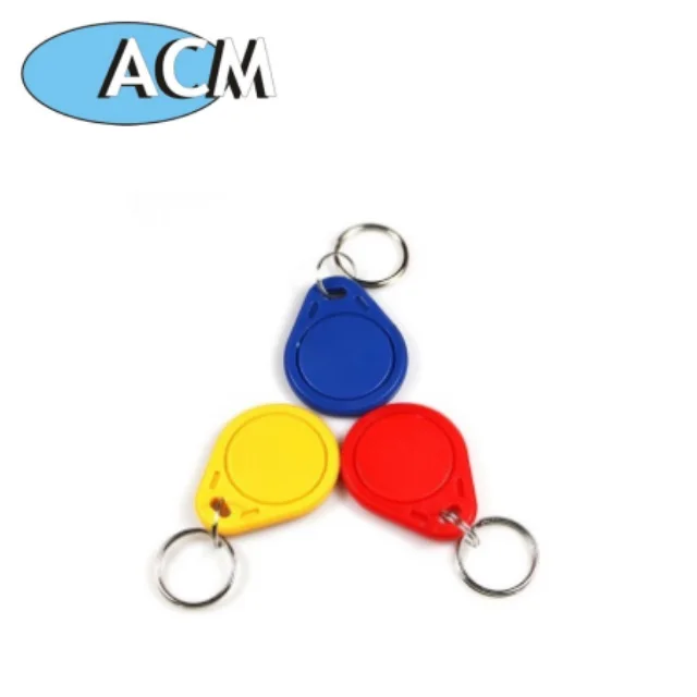 Датчик приближения 125 кГц TK4100 Abs Бесконтактных Смарт Rfid Keyfob идентификации с белого и голубого цветов