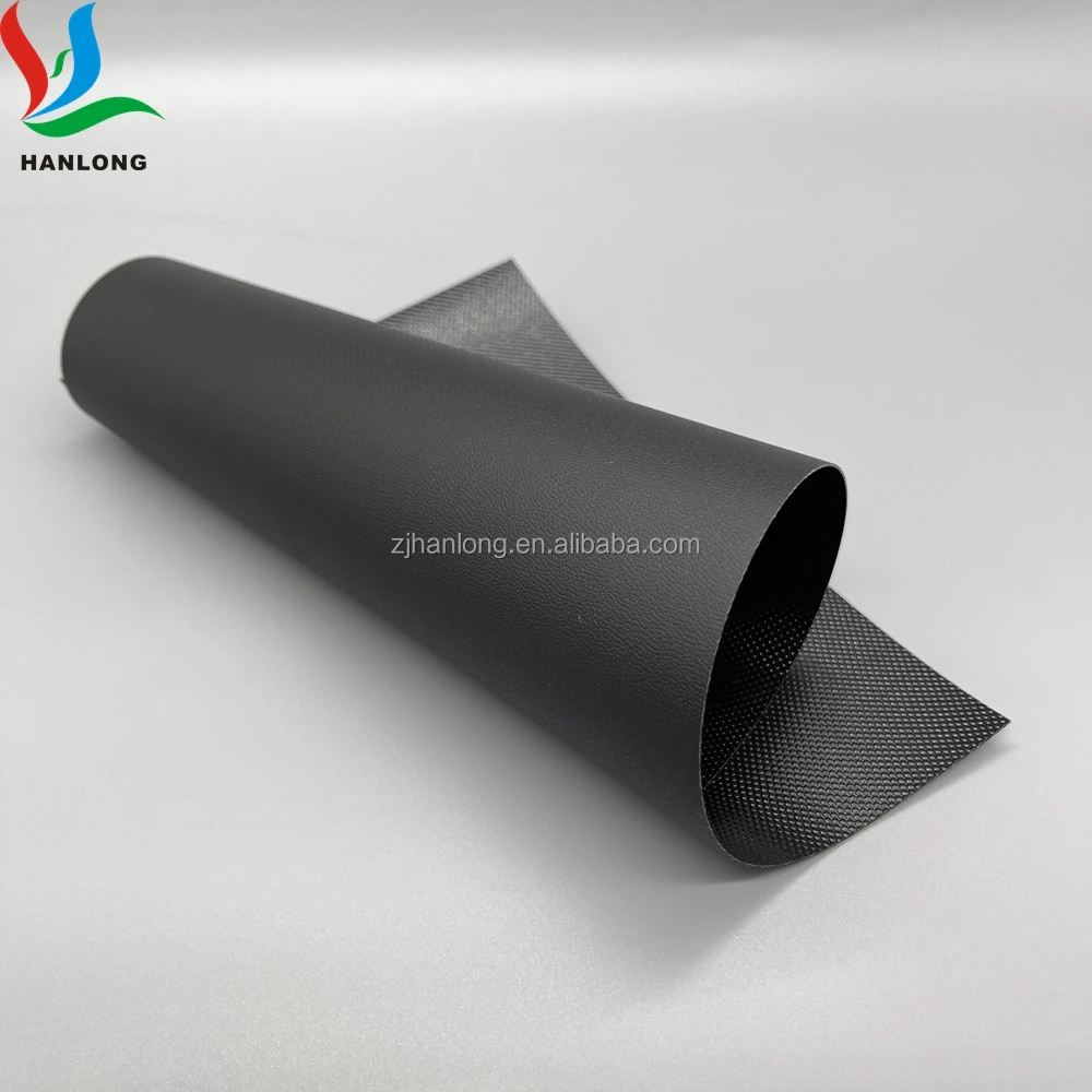 Hot selling Leather face texture PVC coated polyester vinyl tarpaulin for Truck tralier Cover