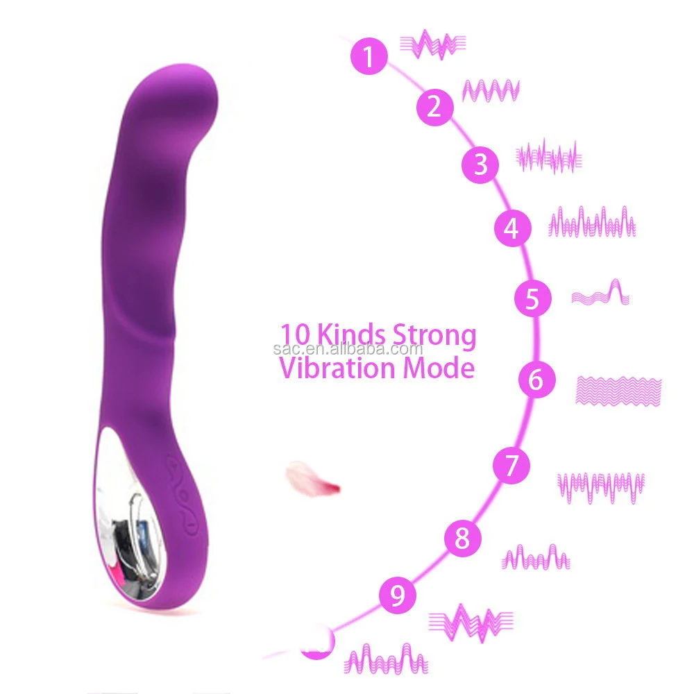 SacKnove Hot USB 10 Speed Silicone Dual Vagina Stimulation Adult AV Wand Massager Couples Sex Vibrator Women Toys