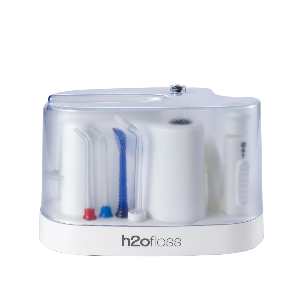 Electric Oral Irrigator Teeth Cleaner Care Dental Flosser SPA Water Flosser with Adjustable Pressure 5 Pcs Jet For Family