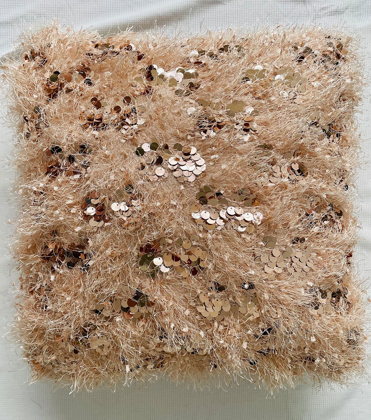 
wholesale best sale pillow fabric Jacquard 100% polyester fabric with paillette 