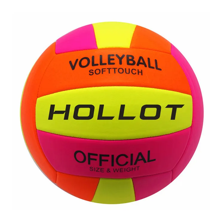 Wholesale Small Cheap Price Child Soft Outdoor Machine Stitched Ball Size 1 Kids Mini Foam PVC Volleyball