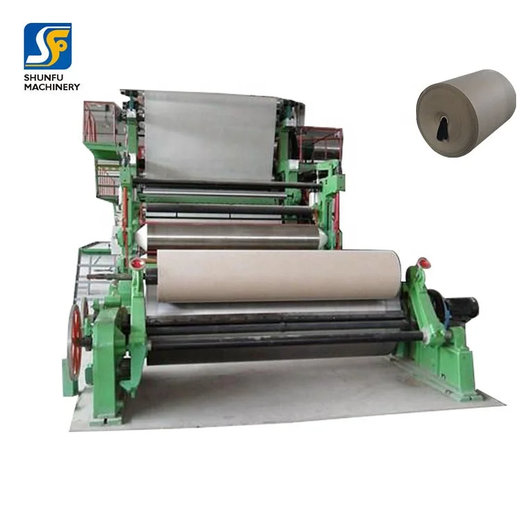 High Speed Paper Manufacturing Mill Multi Layer Kraft Paper Jumbo Roll Making Machine
