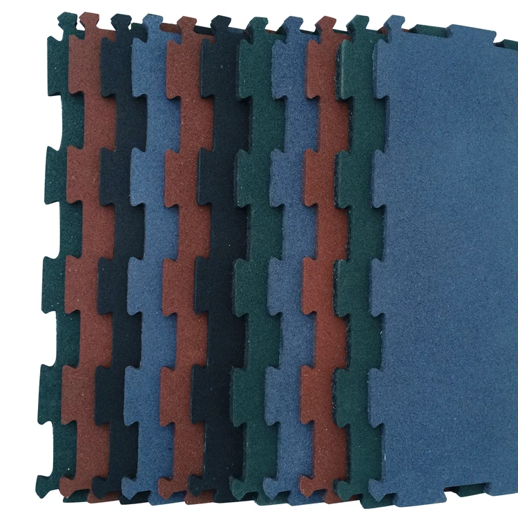EPDM & SBR Rubber Granules Floor Tiles Gym Mats & Sports Flooring for Multifunction Sports