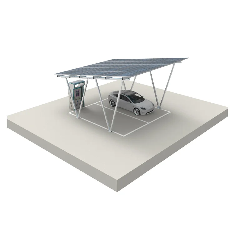 BRISTAR  Solar Carport with Charging Station Convenient for Electric Vehicles