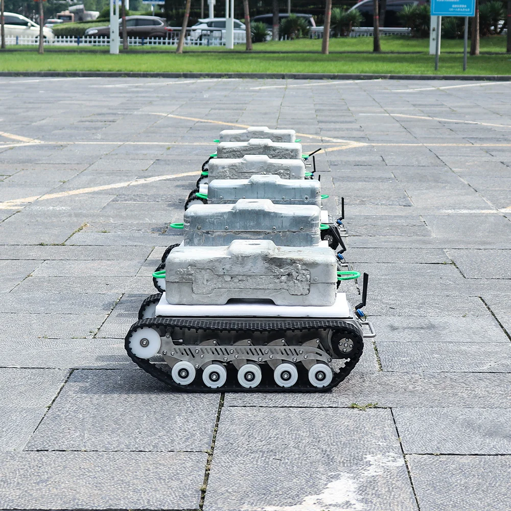 Tracked vehicle tracked chass tracked carrier remote control tracked transporter TINS-6