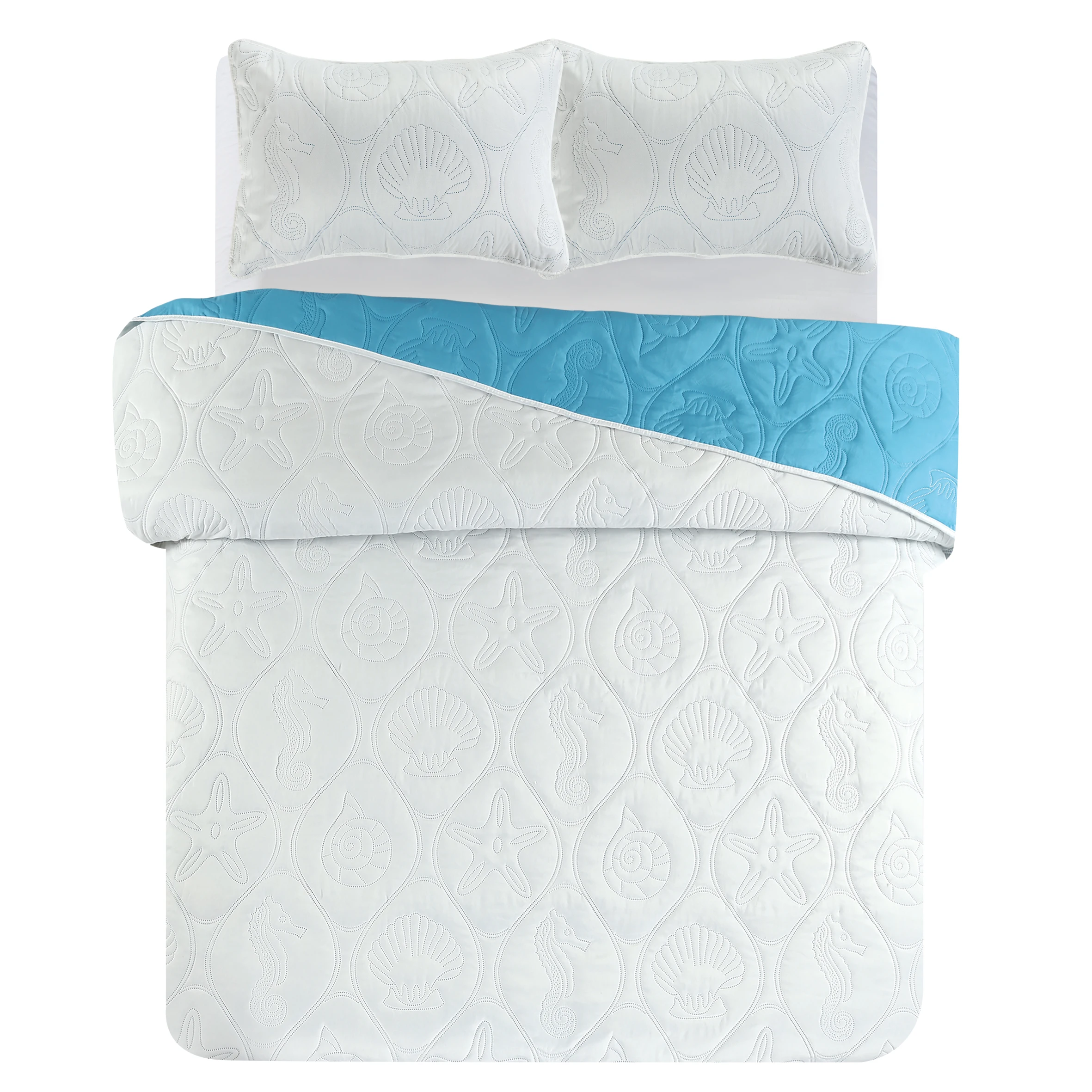 Высококачественное лоскутное покрывало с принтом pin-sonic Комплект постельного