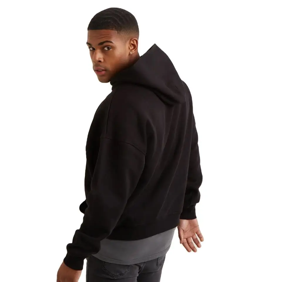 organic cotton no pocket hoodie  polyester hoodie and jogger set 3d pull over custom logo hoodies