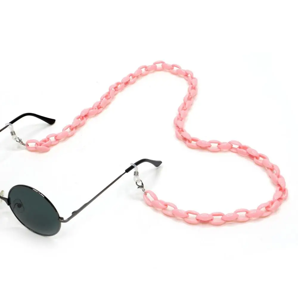 China Factory Wholesale Sunny cord Acrylic Sun Glasses Chain Sunglasses 2019 Glasses Eyewear Chain Holder