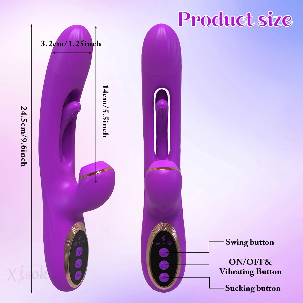 Hot Selling 3 in 1 Multifunction Stimulation G-Spot A-Spot C-Spot Sex Toy Orgasm Artifact Sex games Vibrators for Women