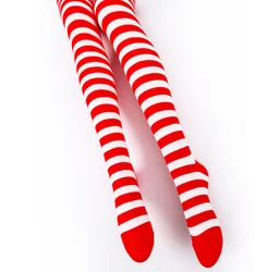 Women knee high stocking rainbow colorful cotton custom logo socks