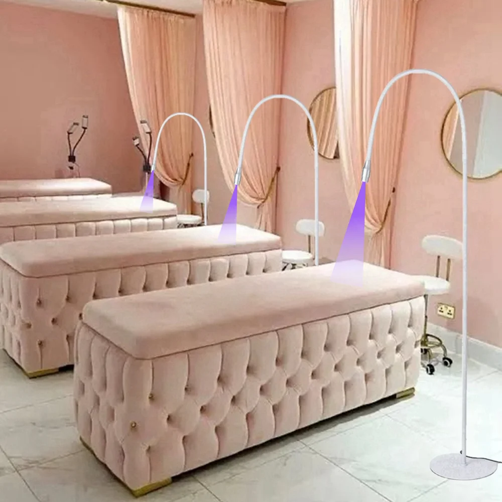 Beauty Salon Lamp for Lashes Extension UV lash Lamp Foot Switch 10W UV Curing Light Eyebrow Light