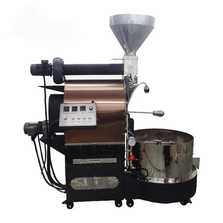 coffee shop commercial 5 kg 6 kg LPG gas coffee roaster