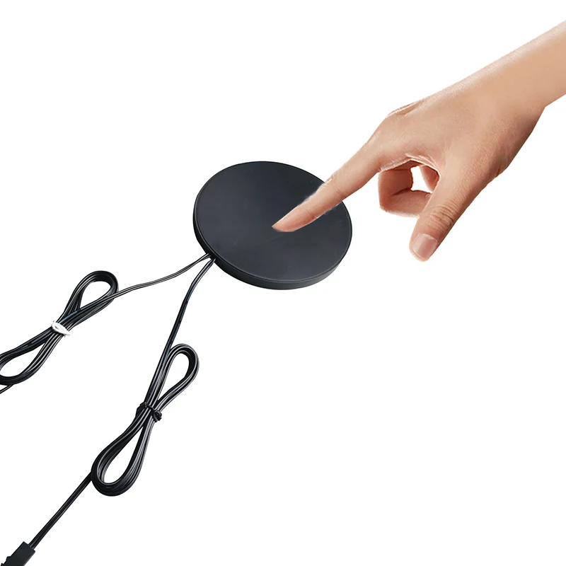 DC12V 24V Penetrable Wood board Glass Acrylic Cabinet LED Light Smart Touch Dimmer Invisible hand sweep motion sensor Switch