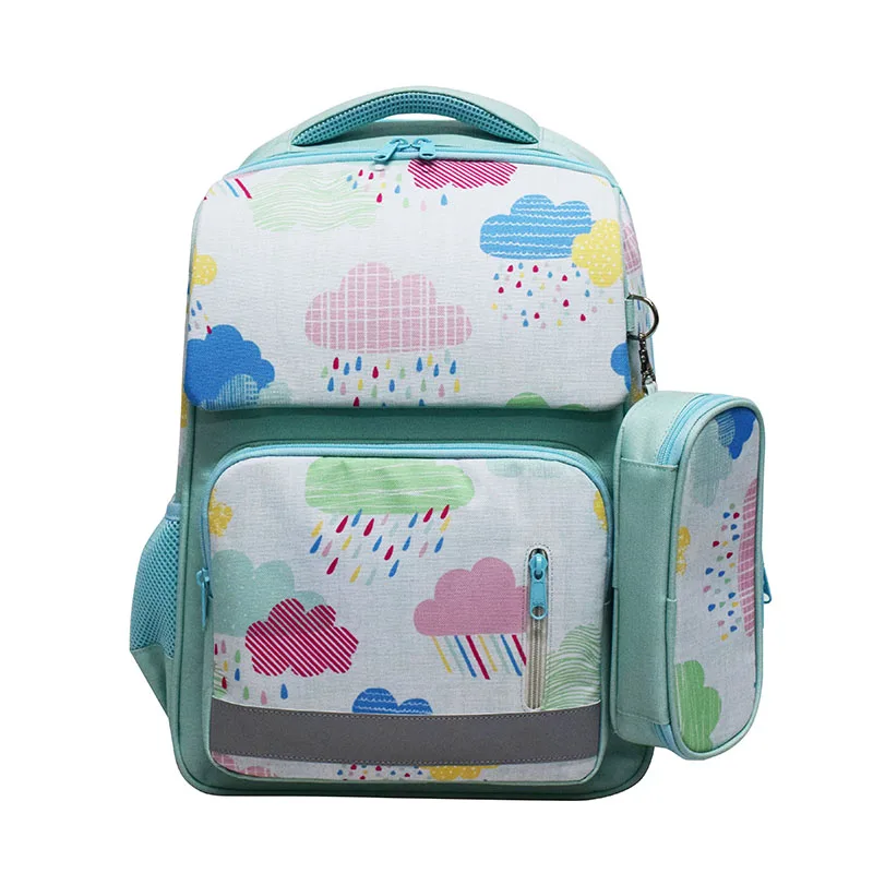Color Wear-resistant Student Bag School Backpack Cheap Kids Simple School Backpack