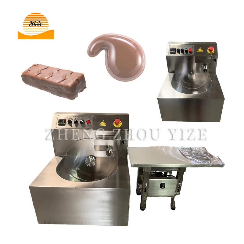Cocoa Processing Machines China Wholesale Price Table Top Automatic Chocolate Tempering Machine