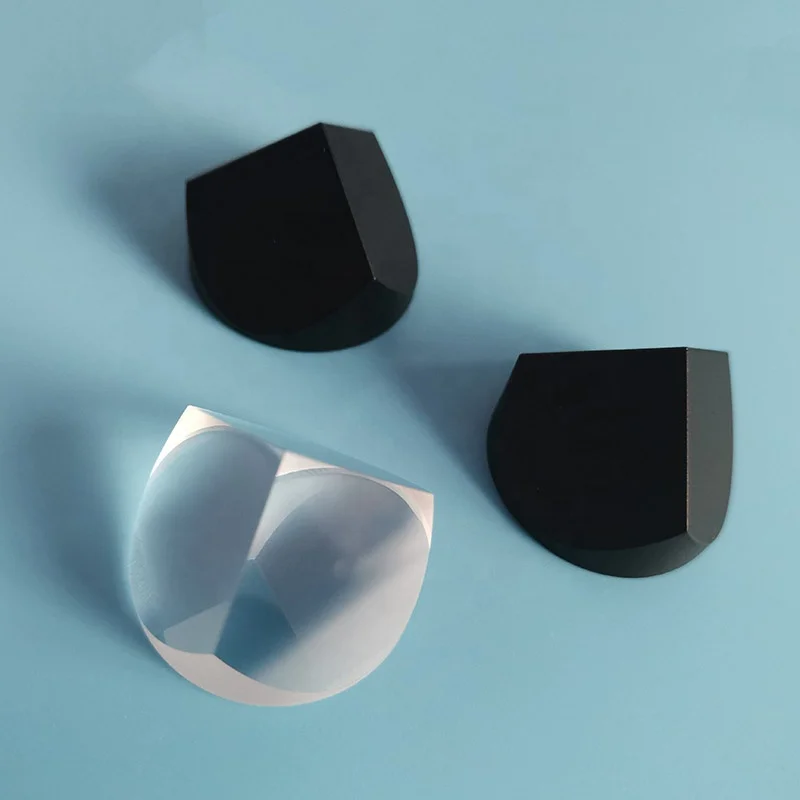 Optical Glass Corner Cube Prisms with 8 arcsec