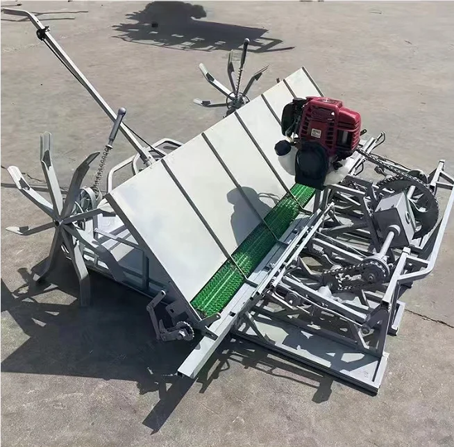 4 or 6 rows High Efficiency Transplanting Machine Seedling Depth Rice Transplanter for Sale