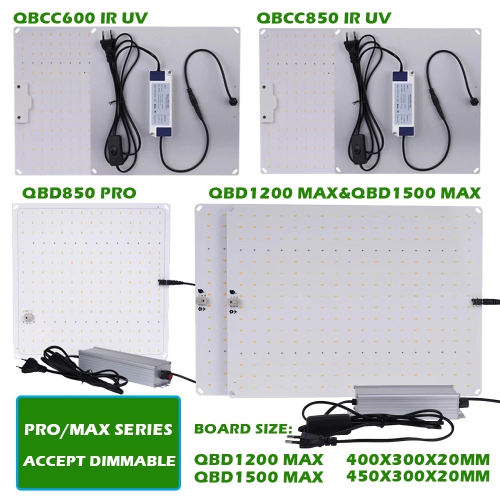 С регулируемой яркостью LED Grow Light 1200W 1500W Samsung LM281b + диоды для подавления переходных скачков напряжения полный спектр лампа растений высокая PPFD комнатных гидропоники