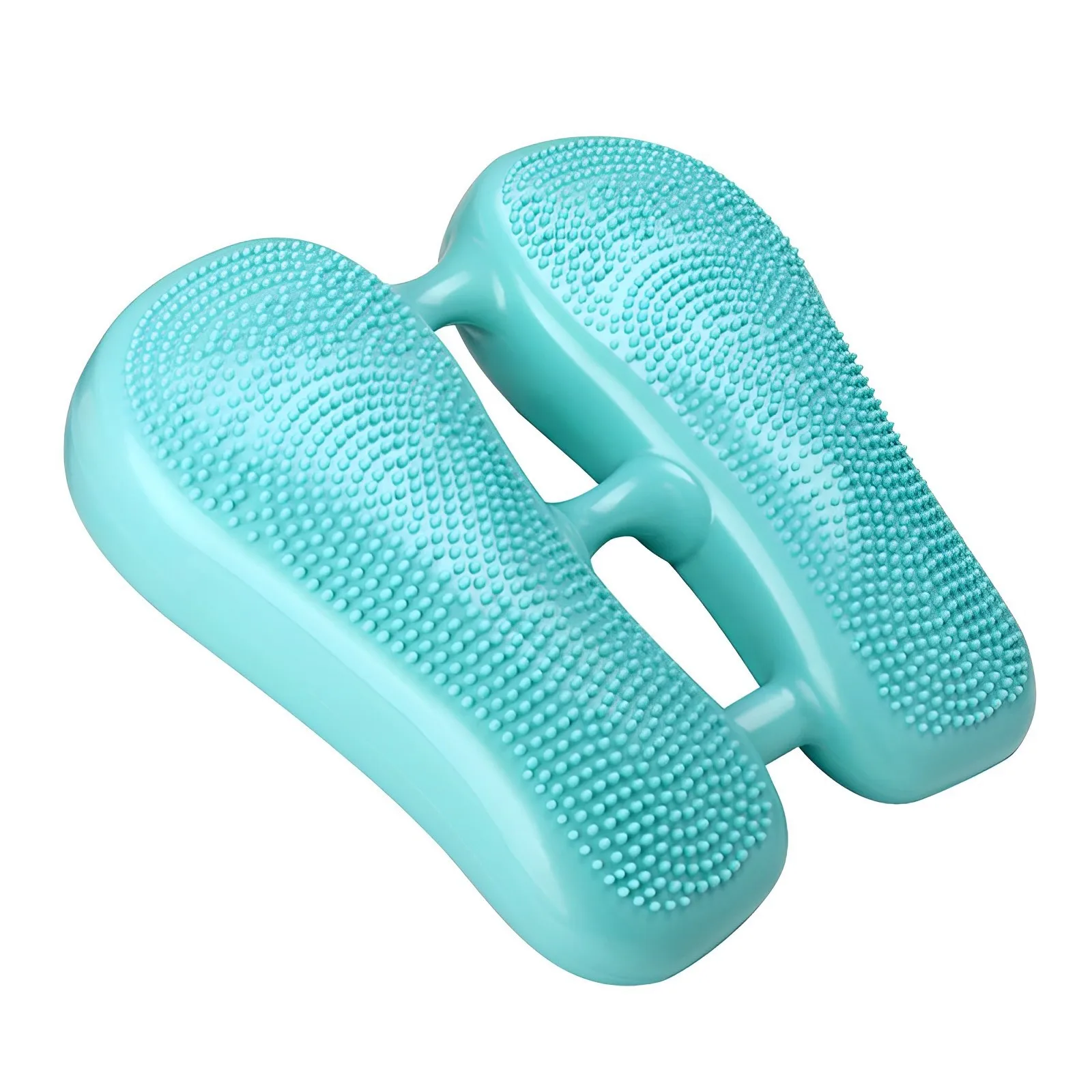 Home Fitness PVC Foot Exercise Cushion Board with Inflatable Massage Dots Mini Balance Stepper for Yoga Fitness for Home Use
