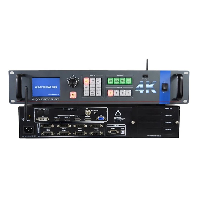 VDWALL P1.25 P1.374 P1.538 P1.667 P1.839 P1.904 LED Screen Panel Display Video Wall Processor V480