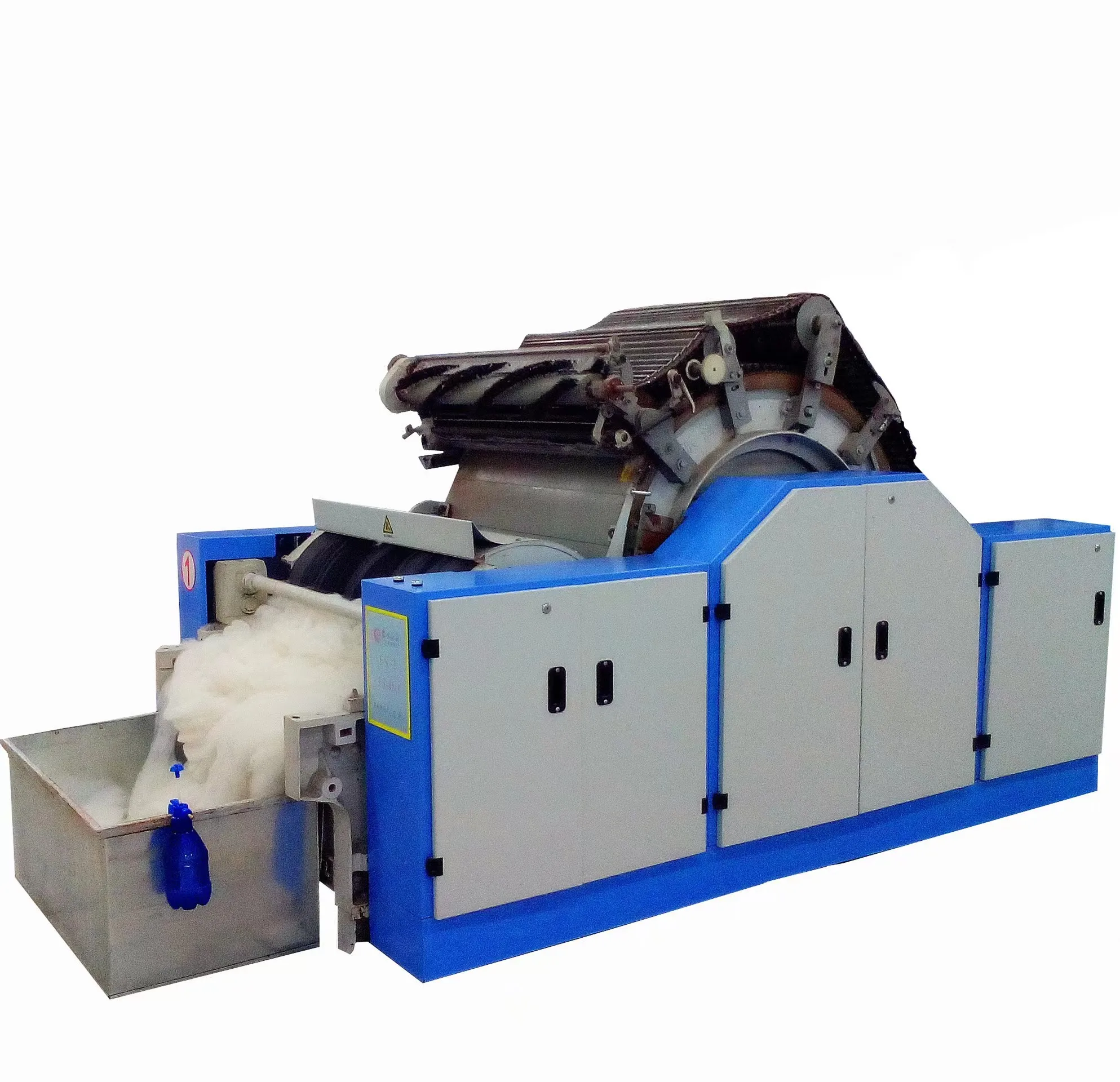 Qingdao Yuanquan Textile Machinery Low Damage Rate Wool De-hairing Machine Carding Machine 8Mexico Turkey Russia Egypt India