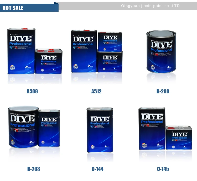 
Domestic hot selling car special car paint, 1K, 2K finish paint 
