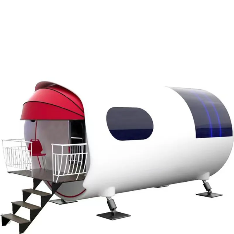 Aluminum Alloy Space Capsule Cabin Outdoor Homestay Resort Attractions Homestay Room Mobile Home Prefab House