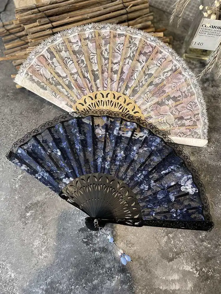 Large Size Custom Hand Fans Cooling Personalizedbamboo Wedding Fan Party Painted Bamboo Crafts