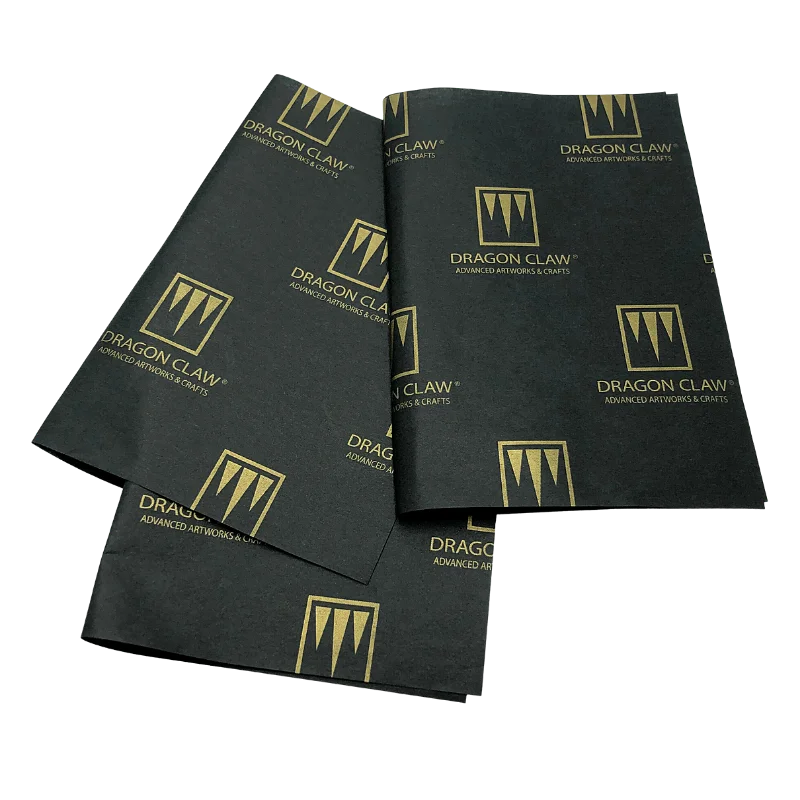 Waterproof Packaging Paper Custom Full Printed Logo Gift Printed Tissue Paper Wrapping Paper