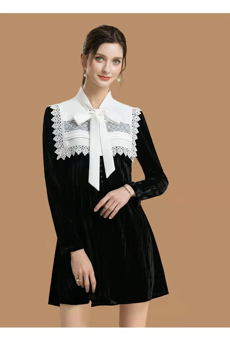 custom women girls scarf cotton shirt neck white embroidered flower designs elegant detachable lace fake collar shawl