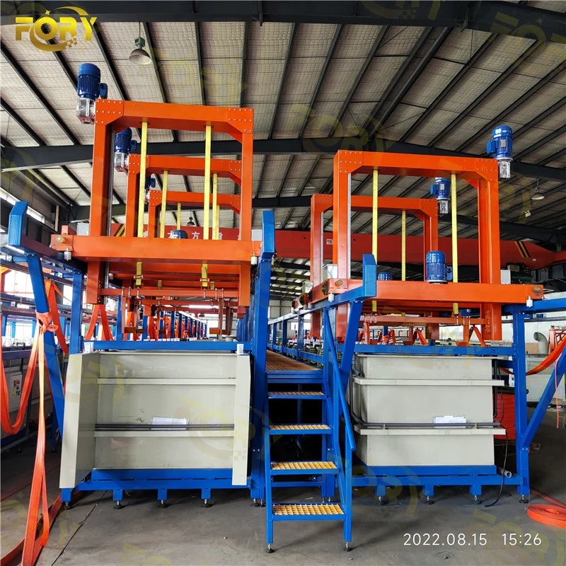 Linyi Fory zinc electroplating equipment /metal electroplating machinery/electro plating machine
