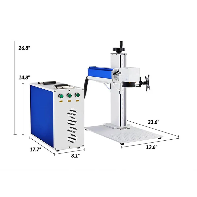 fiber metal laser date engraving machine laser printer for aluminum copper steel gold silver ring