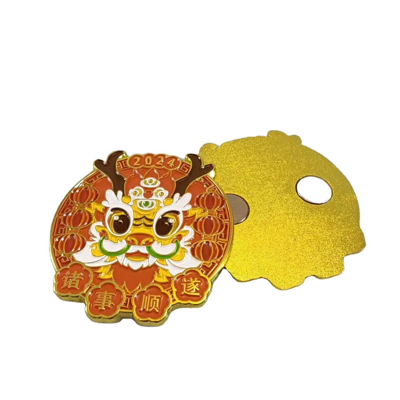 Cities Travel Tourist Souvenir Gifts Customized Creative 3D Metal Colorful  Zinc Alloy Fridge Magnet