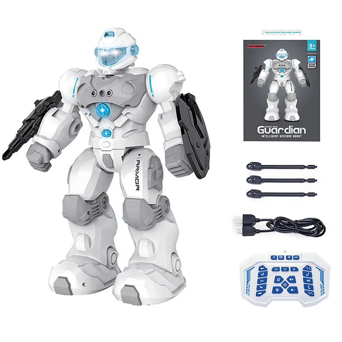 Jinming 2.4G intelligent remote control robot toy smart gesture sensing rc robot toys for kids