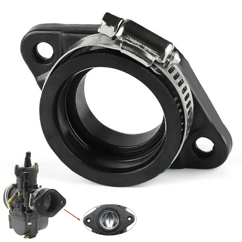 HUAHENG Motorcycle Joint Carburetor Intake Manifold Pipe Accessories Engine pwk 28 carburetor CB 300R/XRE300 Joint Carburetor