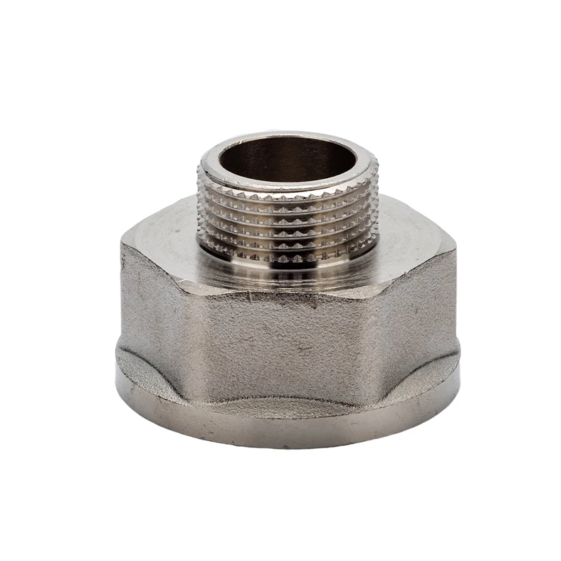 Brass Copper Pipe Fittings Valve Pipe reduce Adapter Npt Male To Female Pipe Plumbing Materials Connect