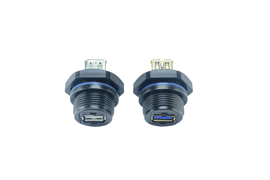 mini usb USB weatherproof connector USB2.0 3.0 waterproof coupler