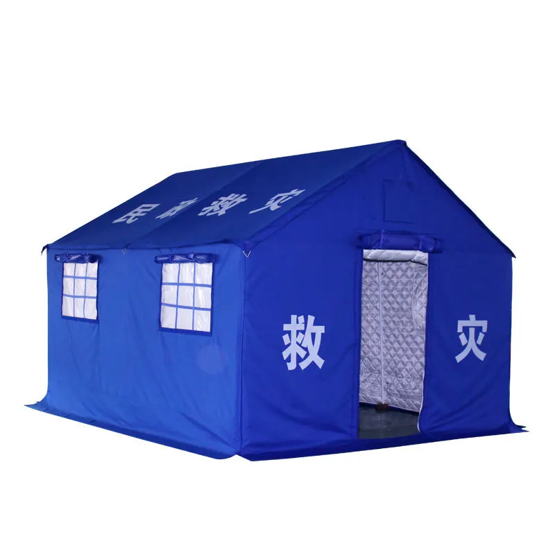 Multi-specification Disaster Shelter Waterproof Disaster Relief  Refugee Tent Emergency Tent Four-season ,summer Tent