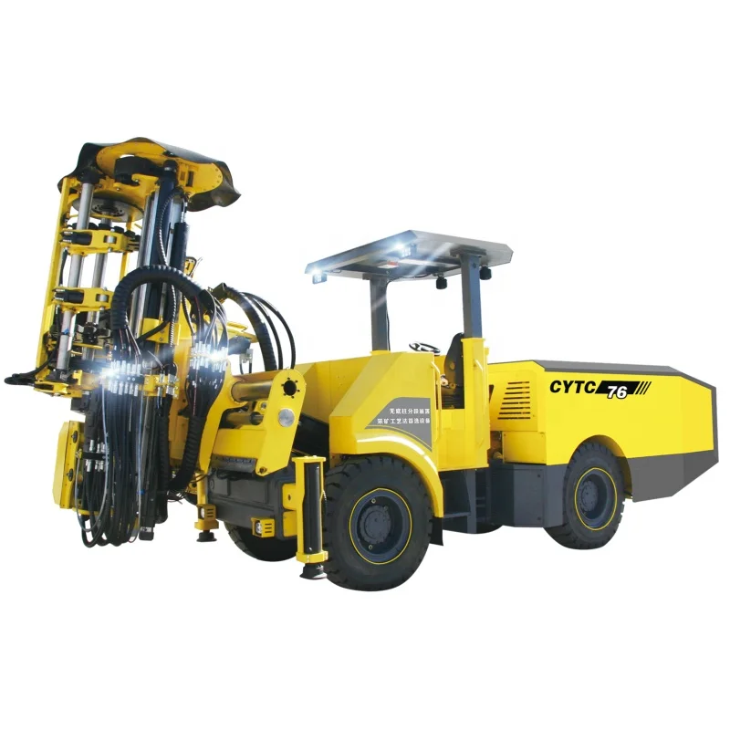 underground tunnel mining production drilling jumbo rigs