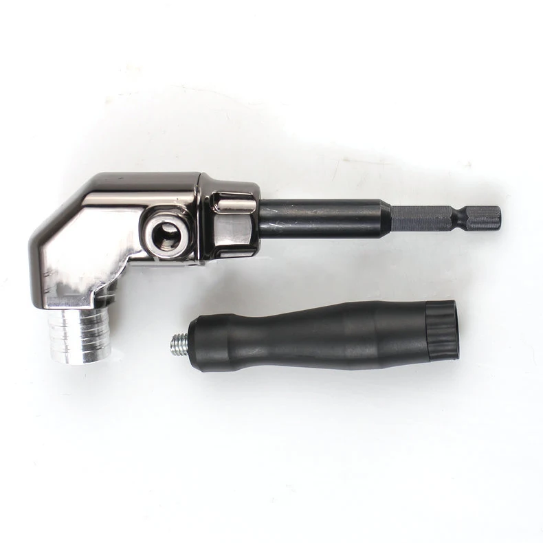 Turning universal screwdriver head corner tool electric drill 90 degree turning electric corner screwdriver
